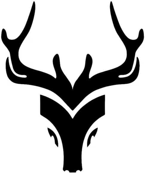 D.K. Carpentry stag logo